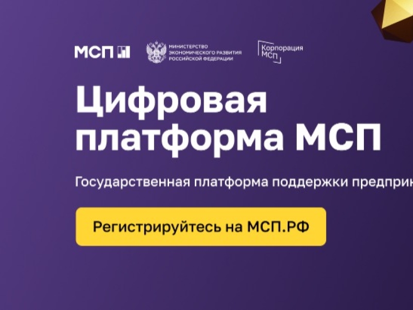 О Цифровой платформе МСП.РФ